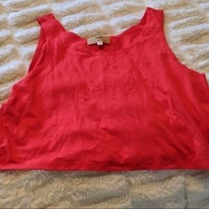 Red Crop Top